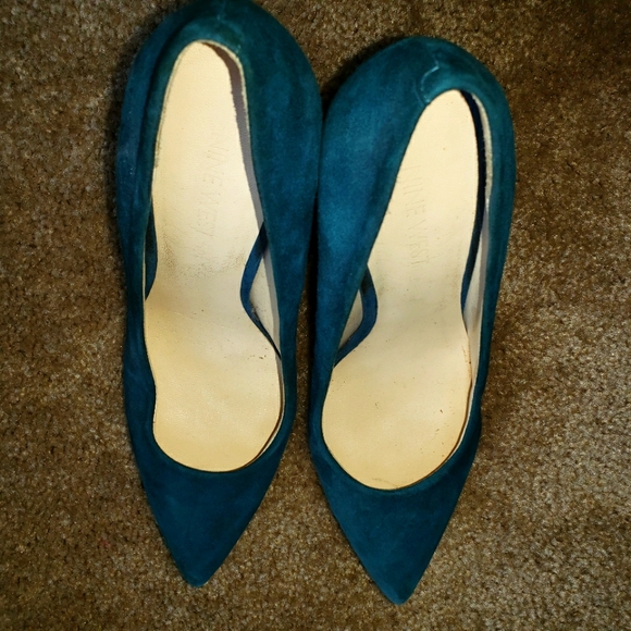 Turquoise heels - Picture 2 of 8